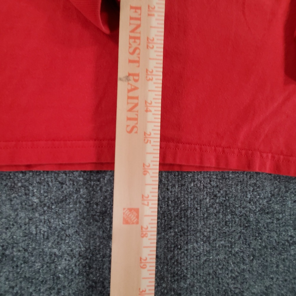 Patagonia Long Sleeve T-Shirt Mens L P-6 Logo Red Graphic Tee - Picture 8 of 8